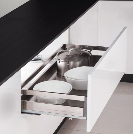 GIÁ ĐỂ XOONG NỒI INOX HỘP GẮN CÁNH - EUROGOLD 600